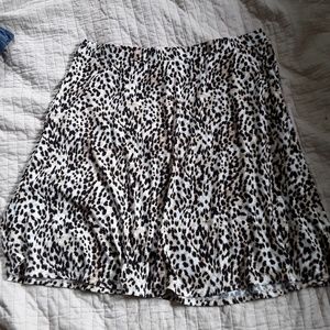 Cato leopard print skirt